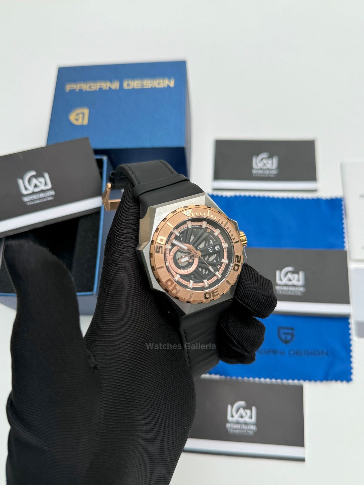Pagani Design Werdelin Japan Automatic Movement (Gold) PDys007 Watches Galleria