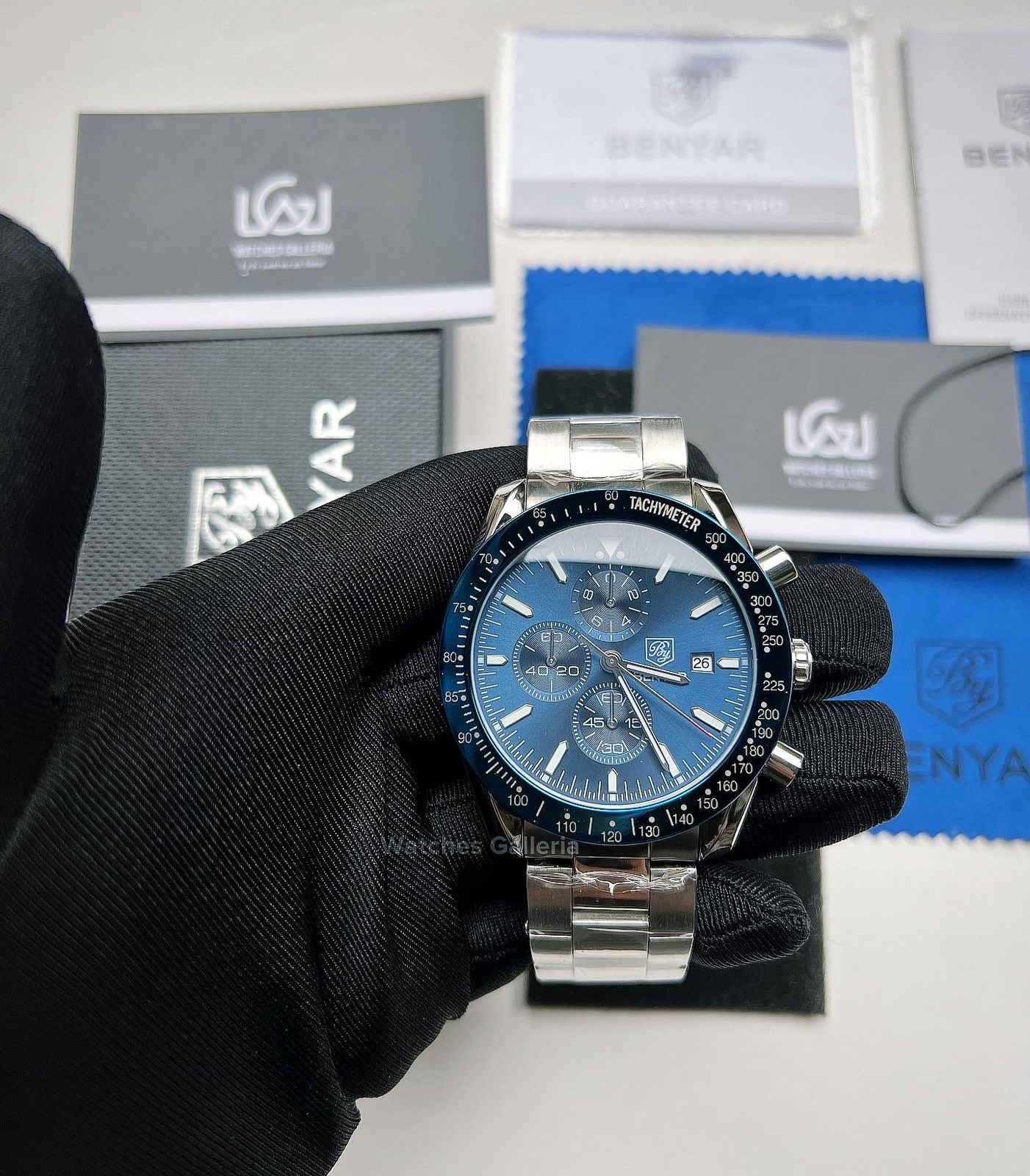 Benyar Speedmaster Quartz (Black) BY5140