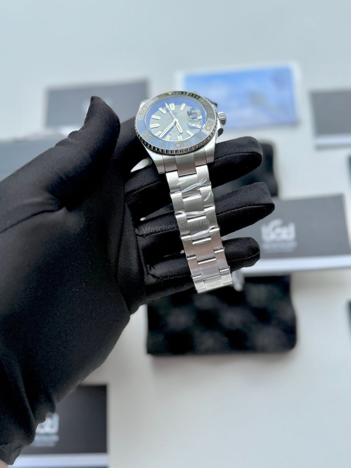 Addiesdive Submariner Quartz (Green) AD2510 Watches Galleria © Copyrights All Right Reserved
