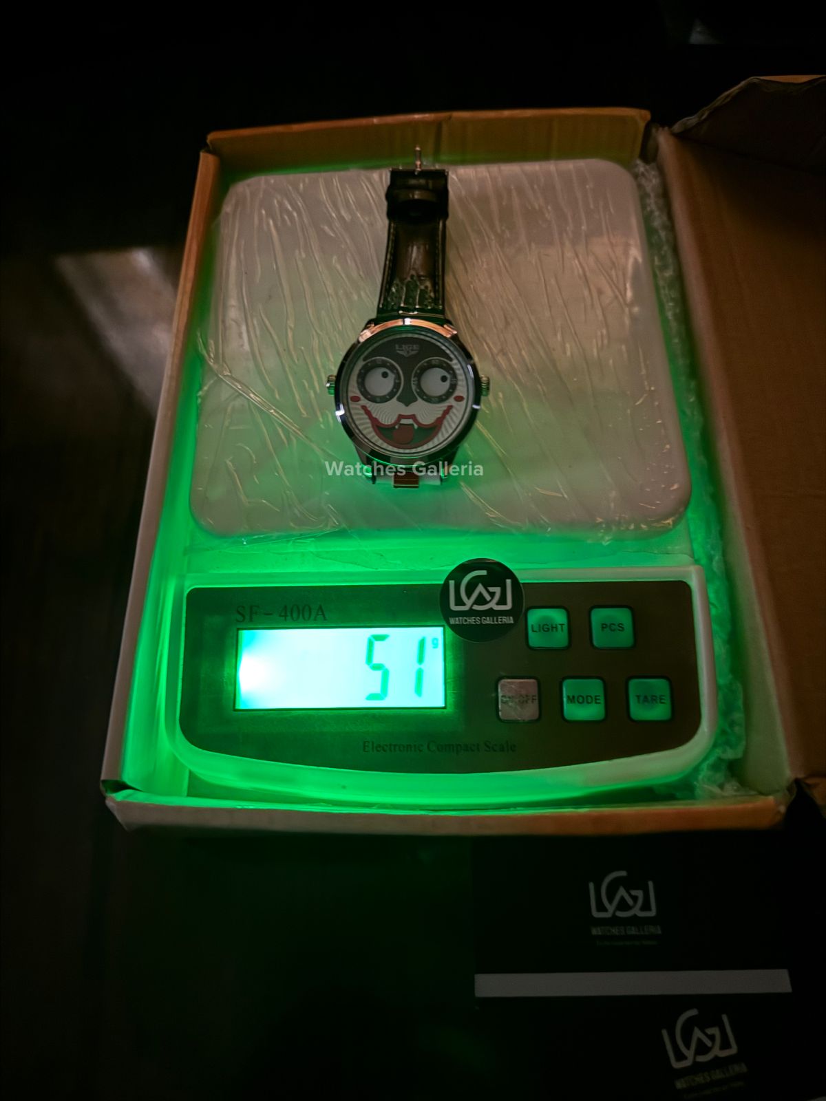 Lige Clown Watch Quartz (Green) LG89160 Watches Galleria