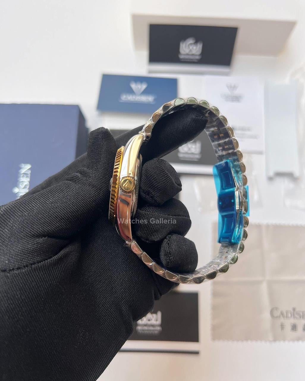 Cadisen Datejust Wimbeldon Automatic (Two Tone) C8211