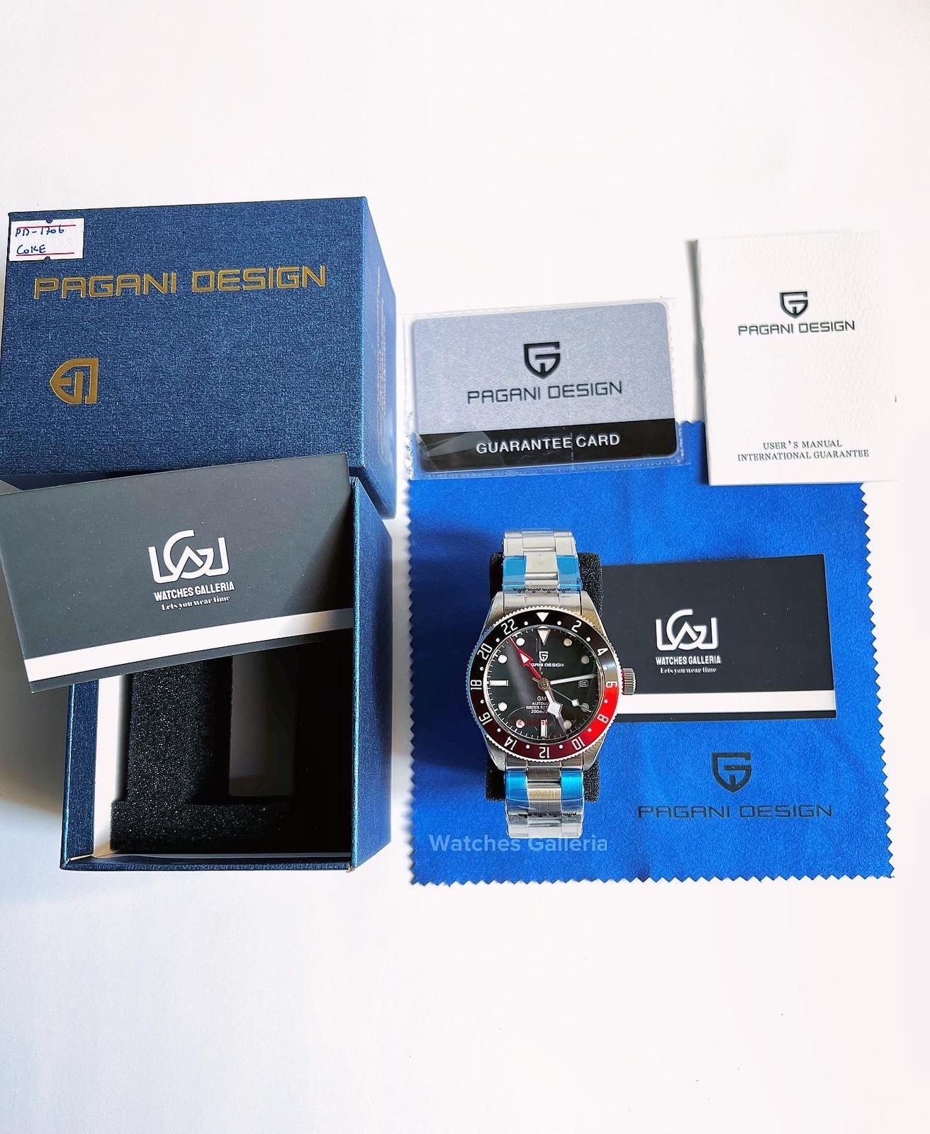 Pagani Design Black Bay GMT (Coke) PD1706