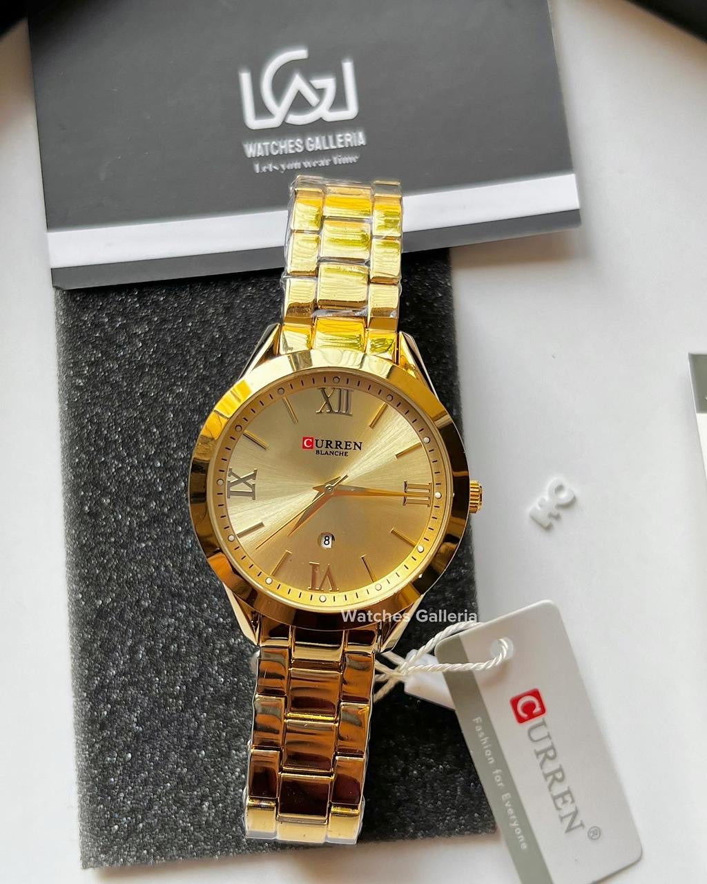 Curren Datejust Ladies Watch Quartz (Rose Gold/White) C9007