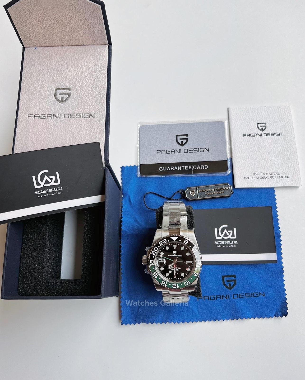 Pagani Design GMT Master Automatic (Sprite) PD1662