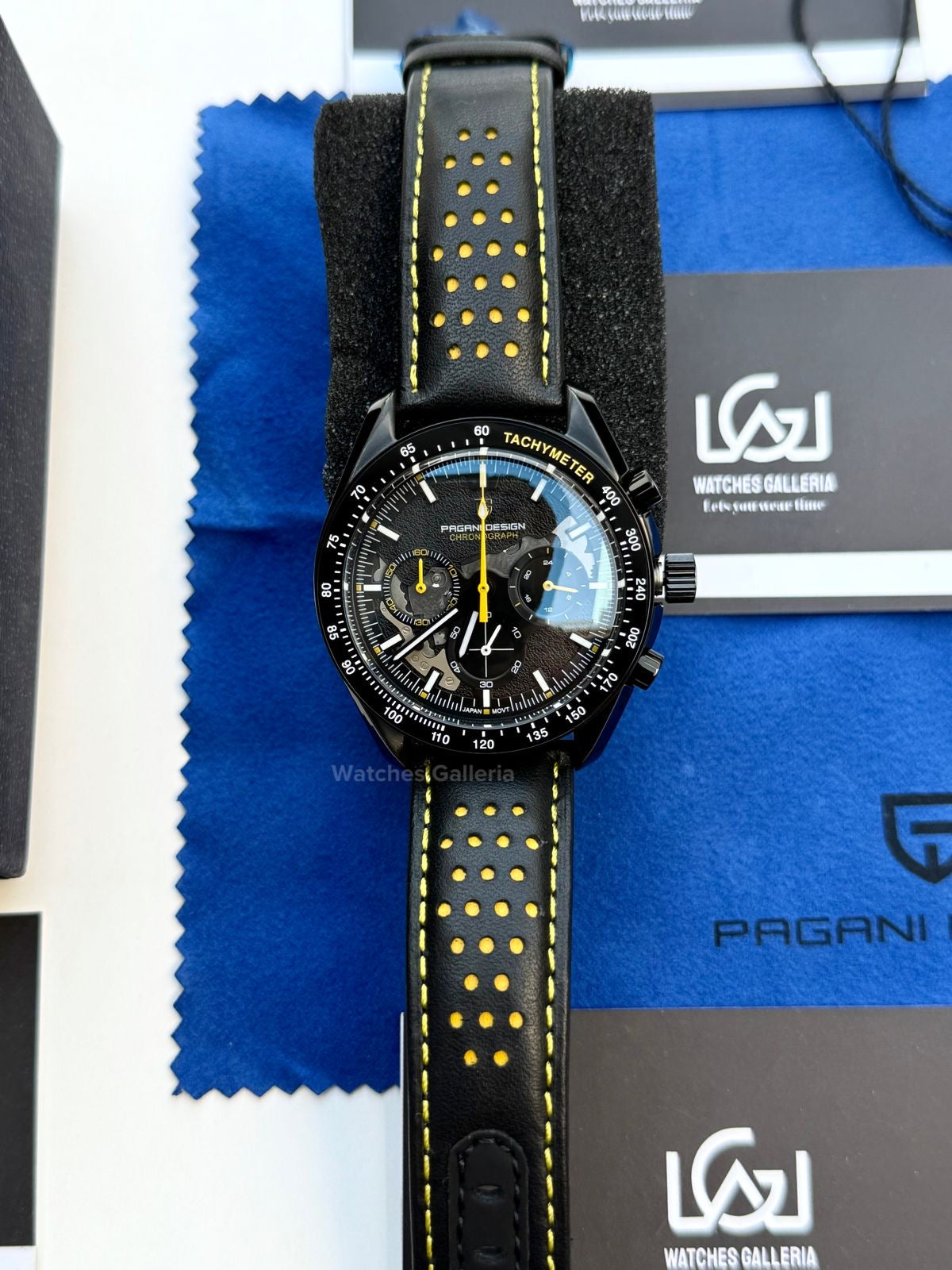 Pagani Design Speedmaster Dark Side of the Moon Apollo 8 Quartz PD1779 Watches Galleria
