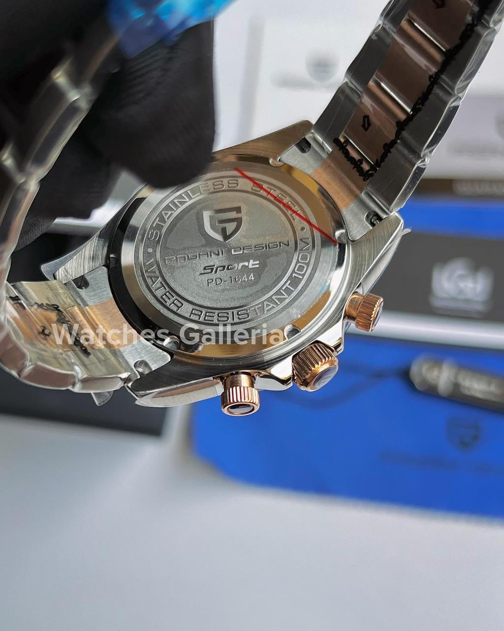 Pagani Design Daytona Quartz (Two Tone Chocolate) PD1644