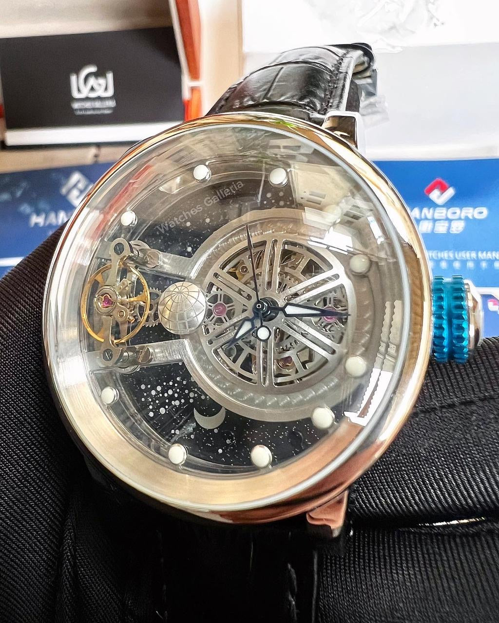 Hanboro Astronomia Automatic (Black Silver) SPR968 (Limited Edition)