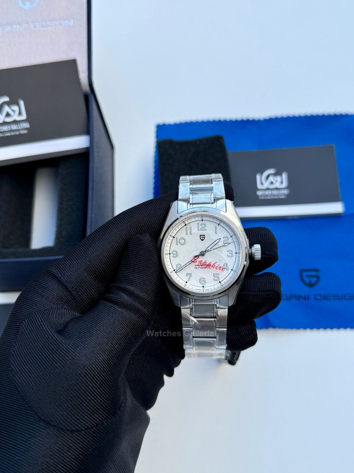 Pagani Design Spirit Pilot Automatic (White) PD1717 Watches Galleria