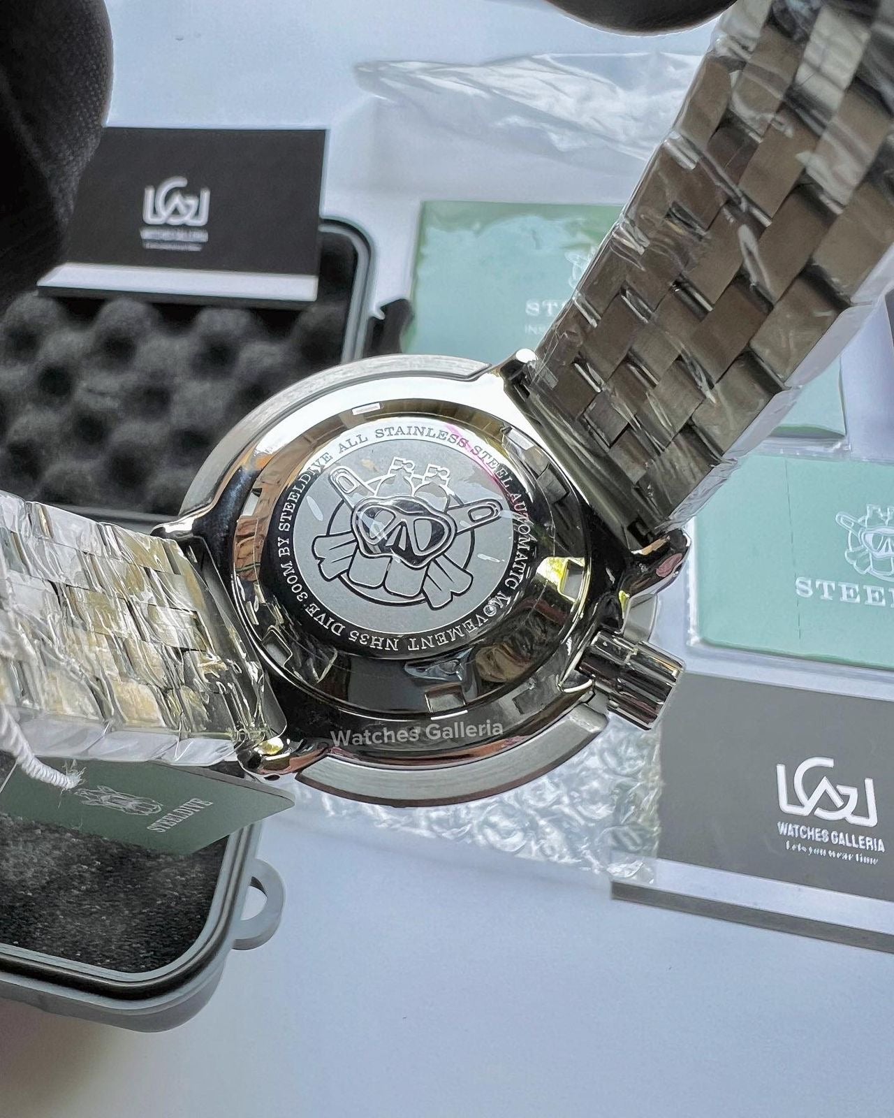 Steeldive Tuna MarineEngineer Automatic (Black) SD1975