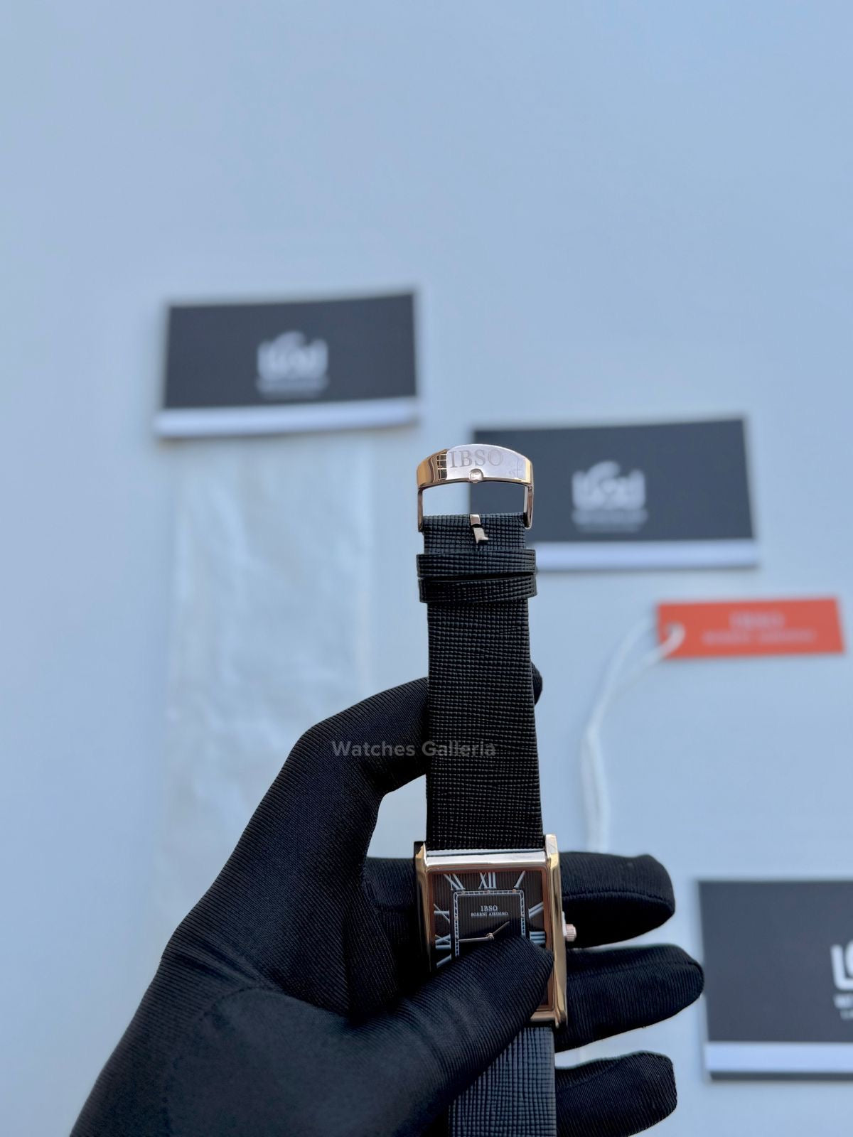 IBSO Tank Watch (Black) IBSO2232 Watches Galleria