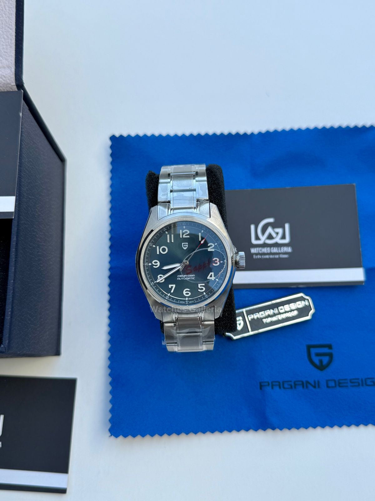 Pagani Design Spirit Pilot Automatic (Blue) PD1717 Watches Galleria