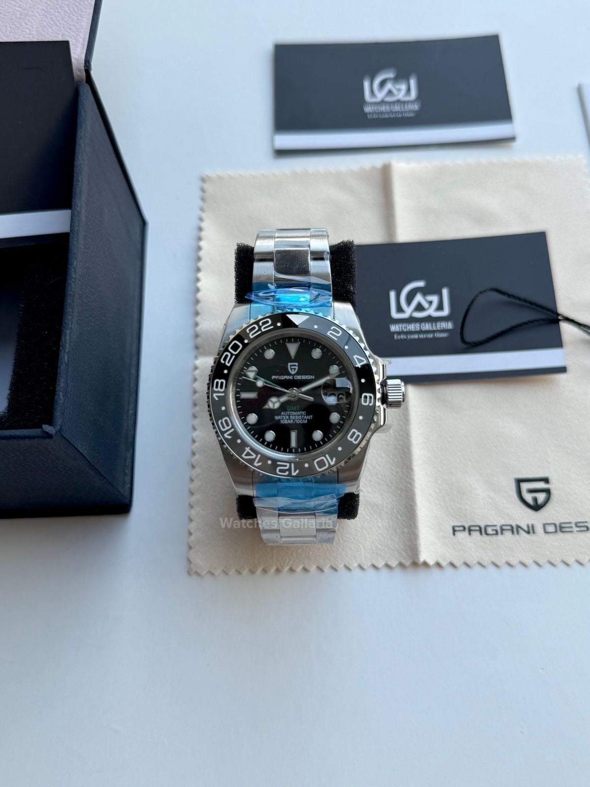 Pagani Design GMT Master II Oyster Bruce Wayne PD1662 Watches Galleria