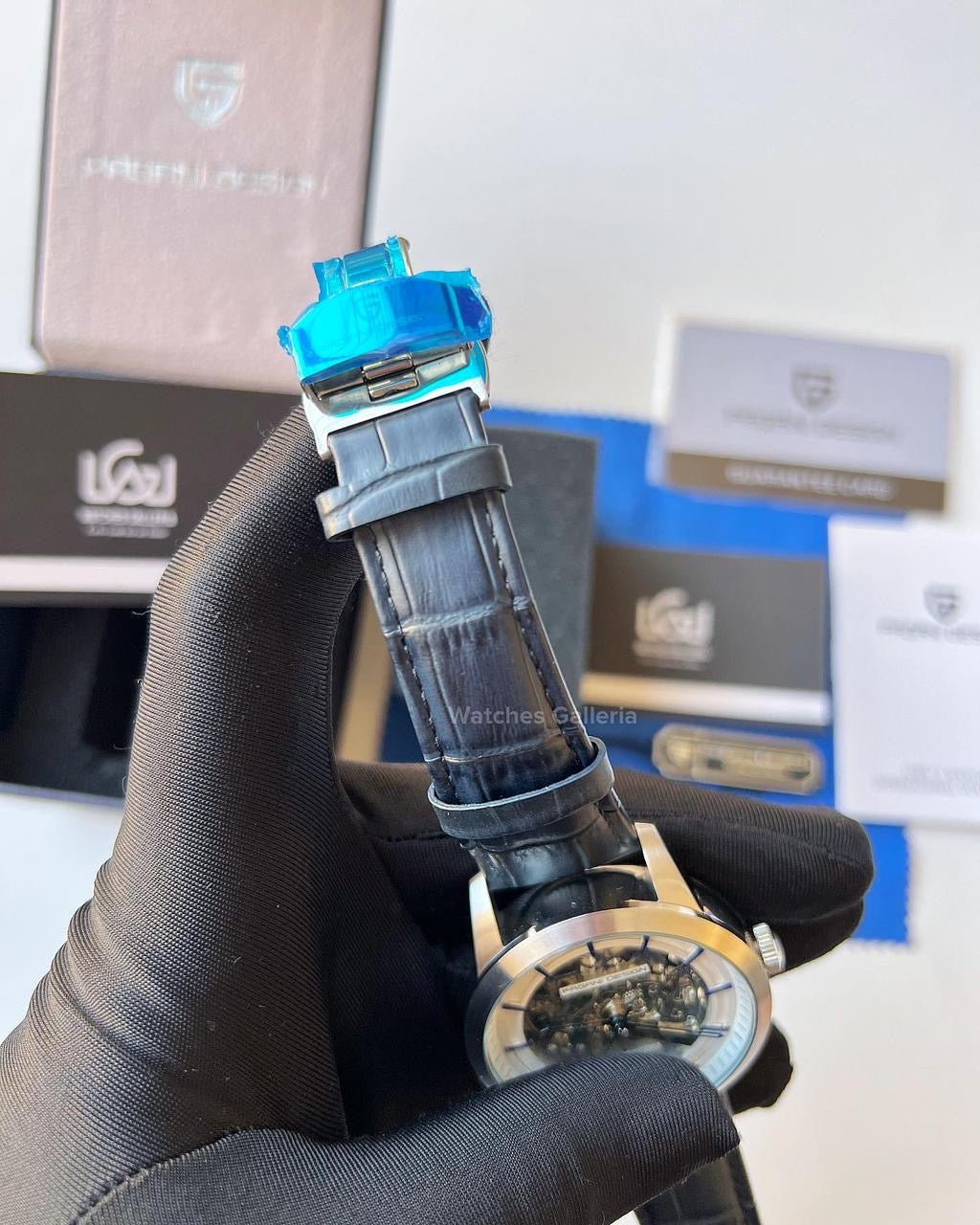 Pagani Design Skeleton Automatic (Blue) PD1638