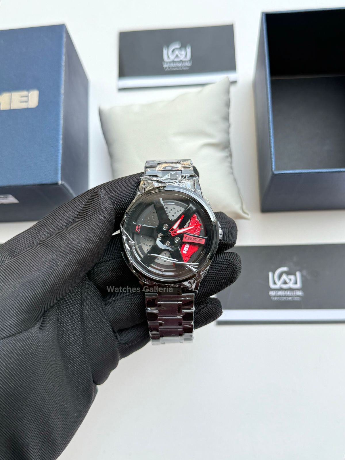 Skmei Wheel Watch Quartz (Red) SK1824 Watches Galleria