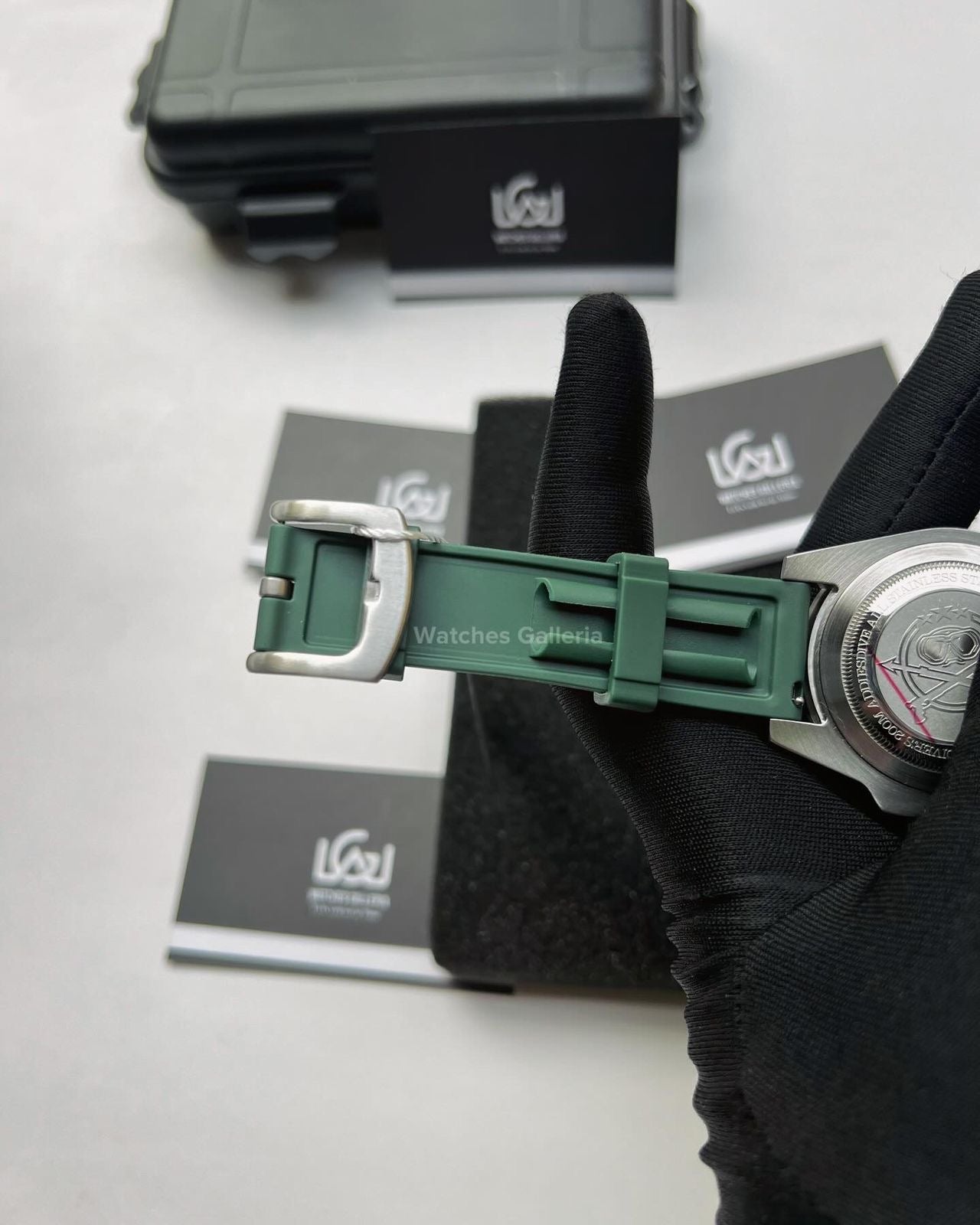Addiesdive Yachtmaster Quartz (Green) AD2040 Watches Galleria