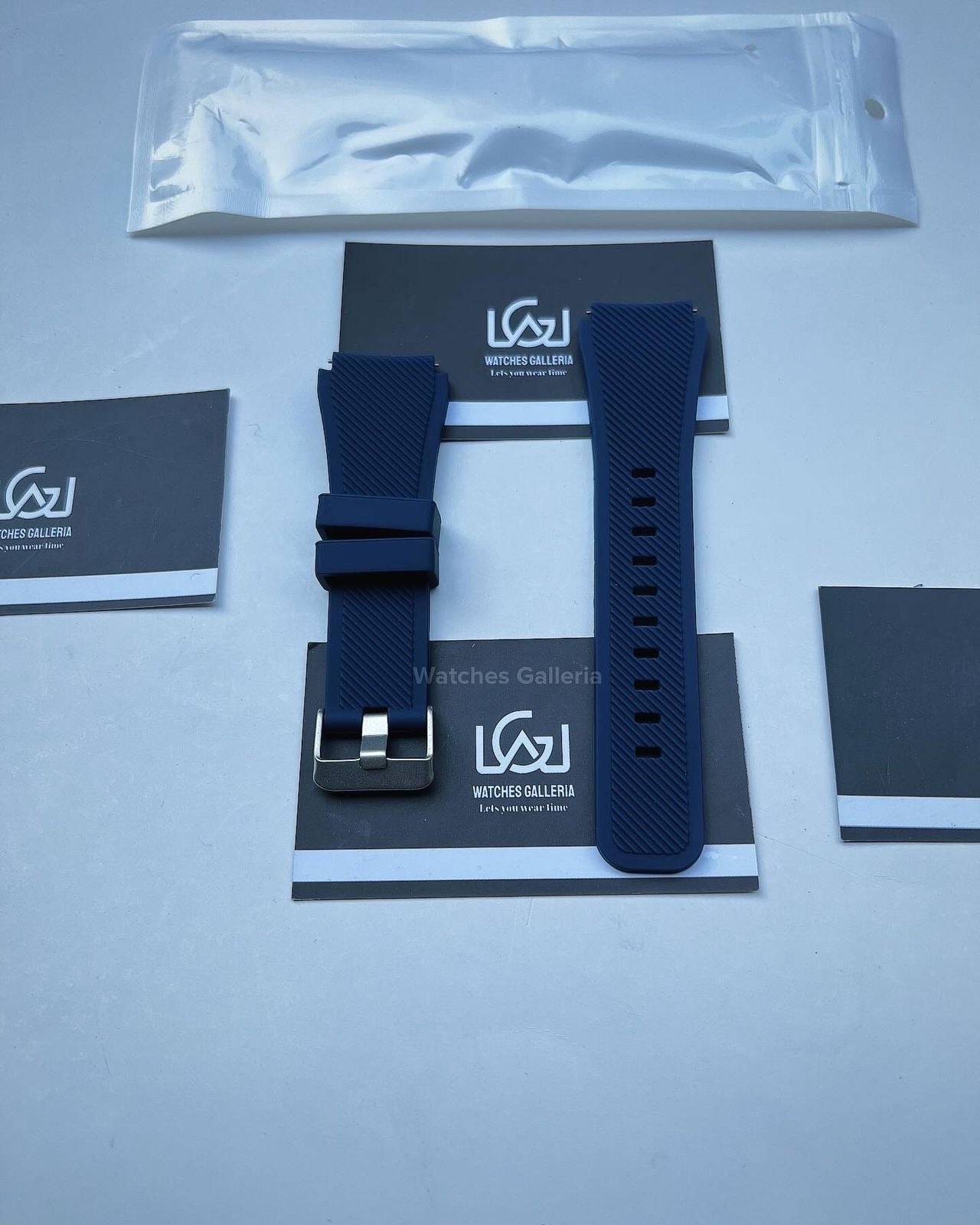 Rubber Straps for Samsung Gear S3 & Huawei GT46mm (Blue)