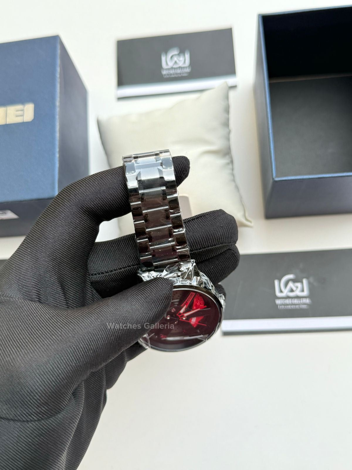 Skmei Wheel Watch Quartz (Red) SK1824 Watches Galleria