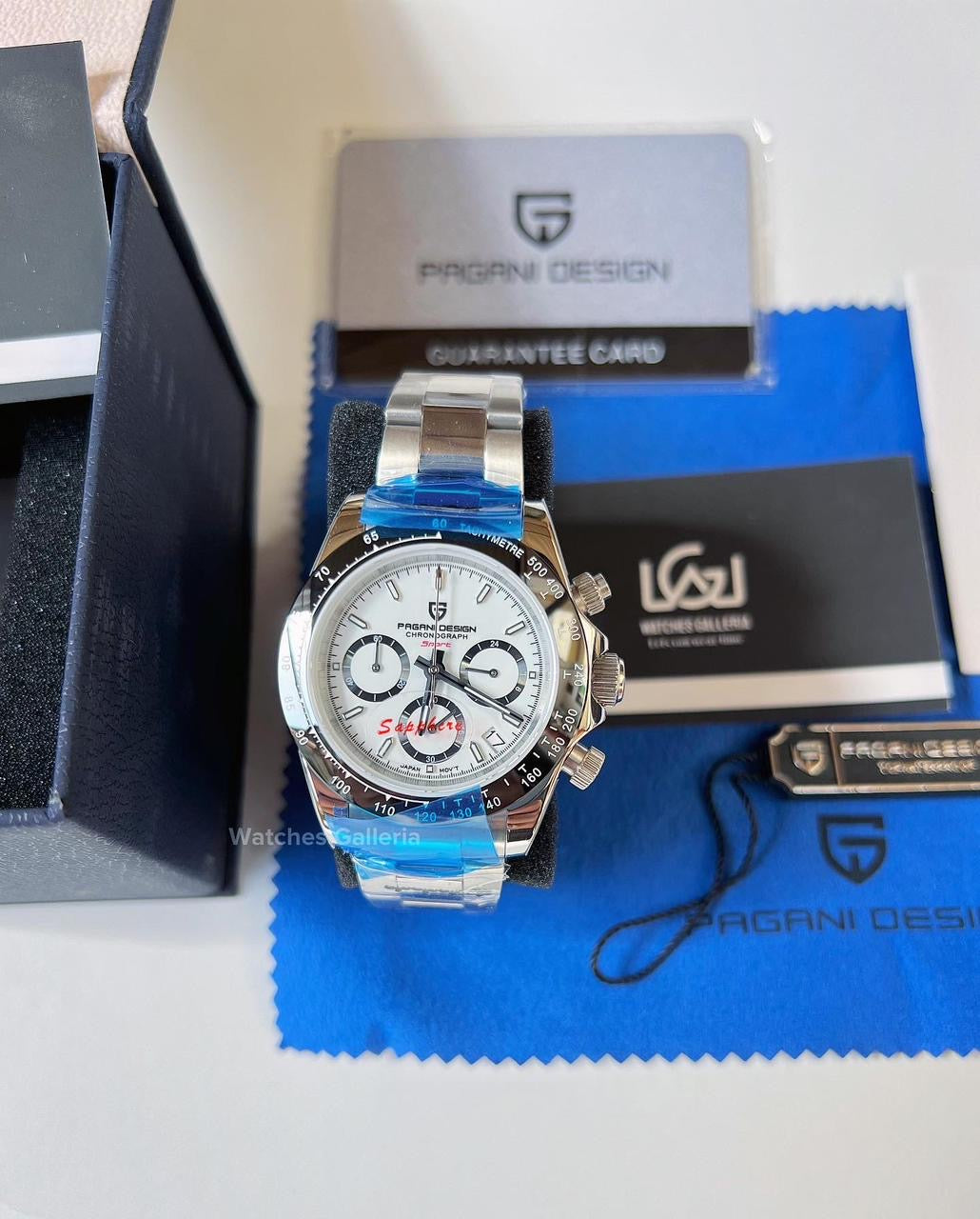 Pagani Design Daytona Quartz (White) PD1644