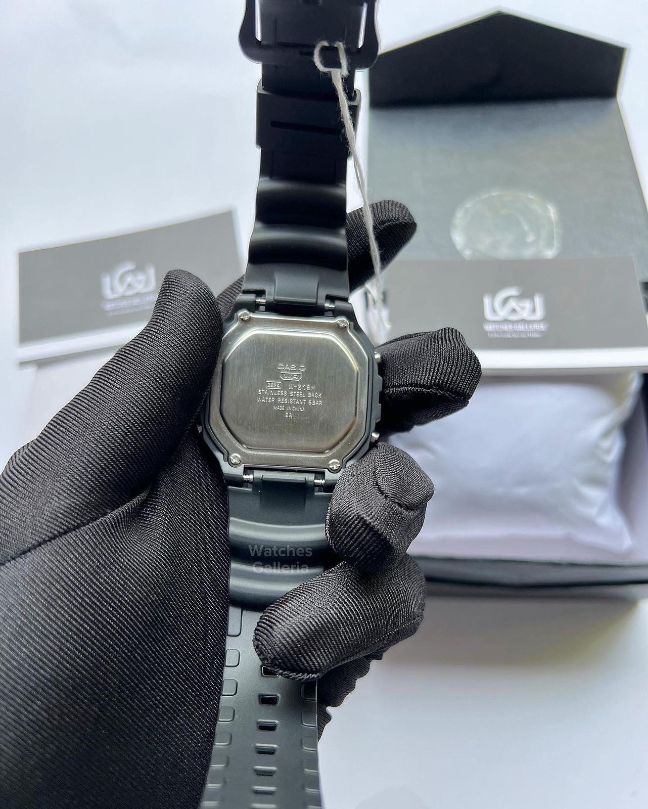 Casio Digital Watch (Black) W218H
