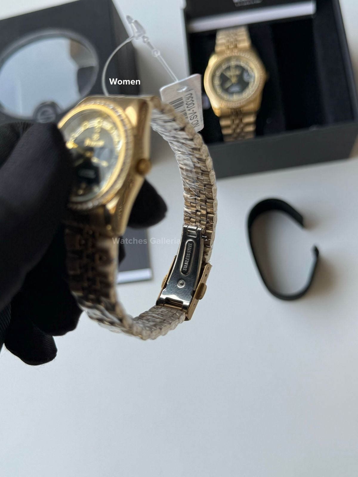 Sveston Couple Watch Quartz Datejust (Stones) SV10030G Watches Galleria