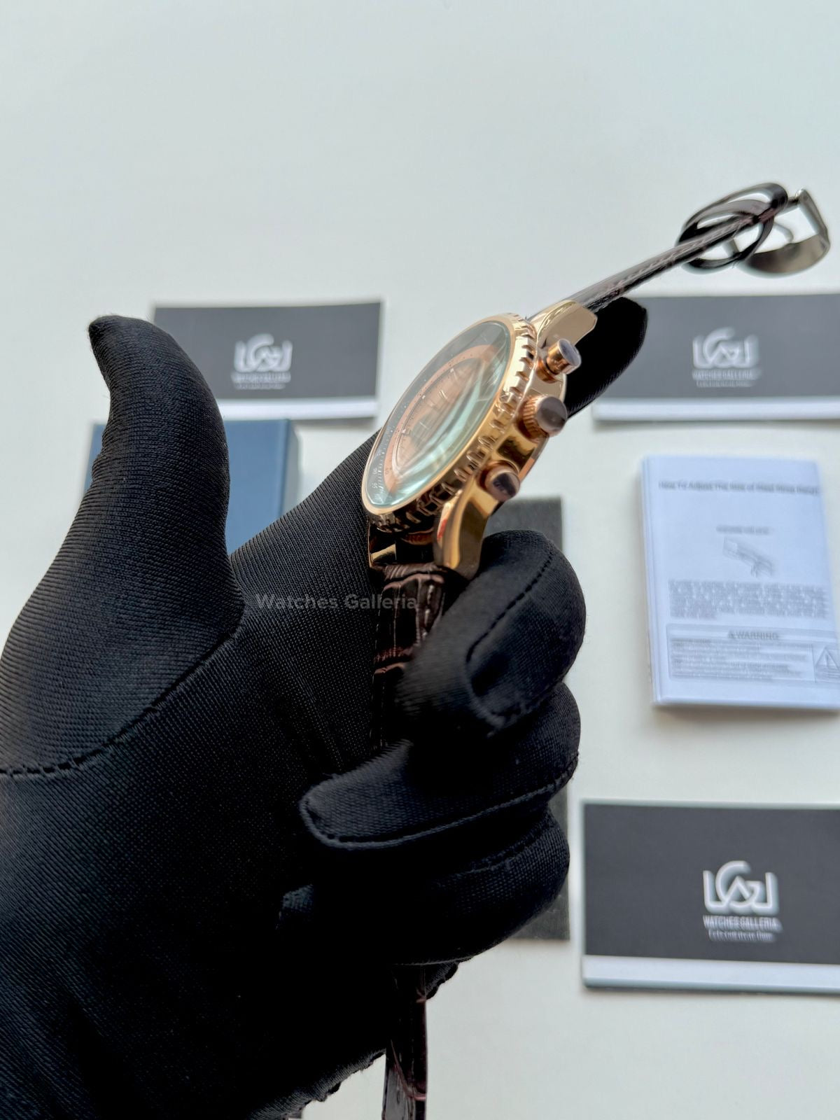 Lige Chronograph Quartz (Rose Gold) Lige8989 Watches Galleria © Copyrights All Right Reserved