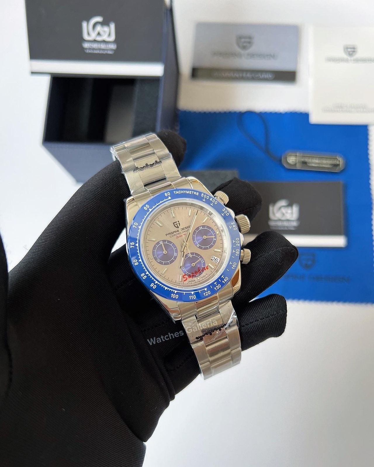 Pagani Design Daytona Quartz (Blue) PD1644