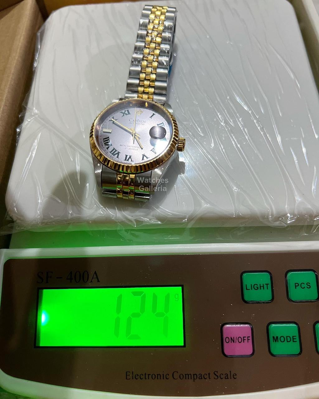 Cadisen Datejust Wimbeldon Automatic (Two Tone) C8211