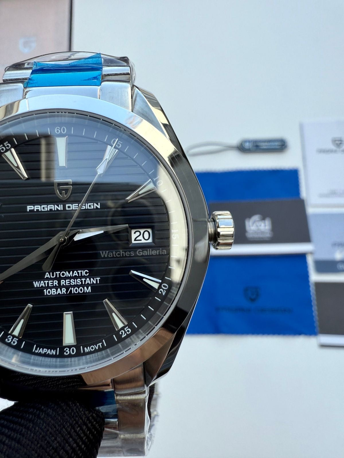 Pagani Design Aqua Terra Automatic (Black) PD1688 Watches Galleria
