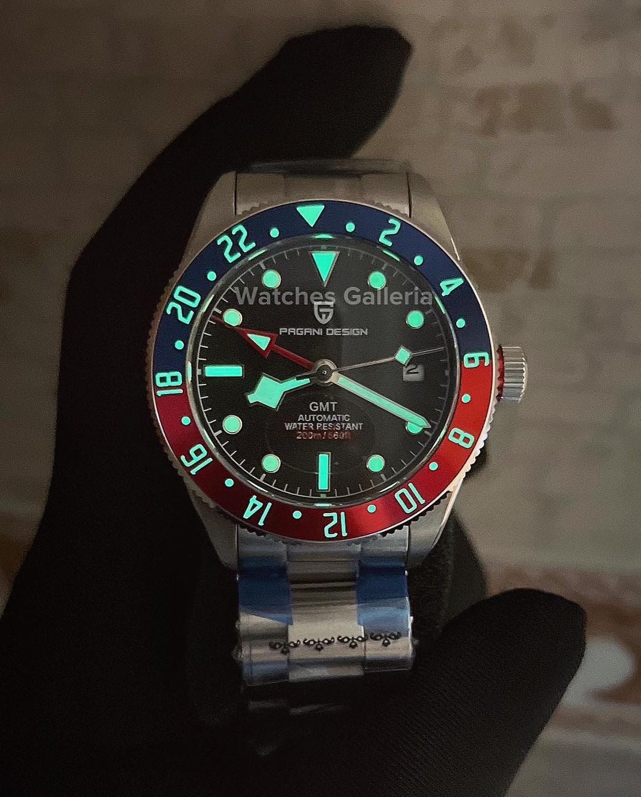 Pagani Design Black Bay GMT (Pepsi) PD1706