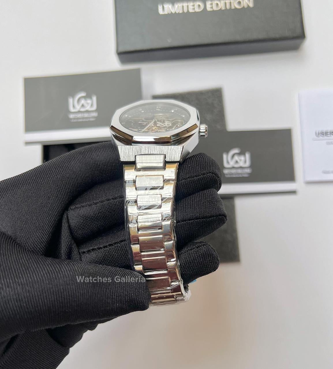 Forsining Royal Oak Skeleton Automatic (Silver) TM375G