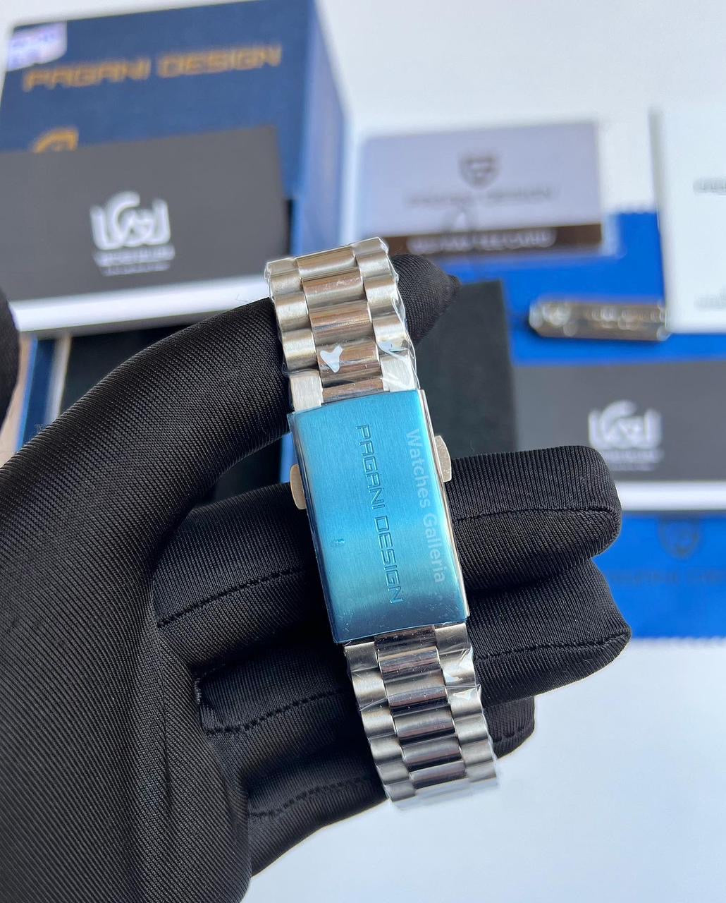 Pagani Design Date Day Automatic 36mm (Blue) PD1752