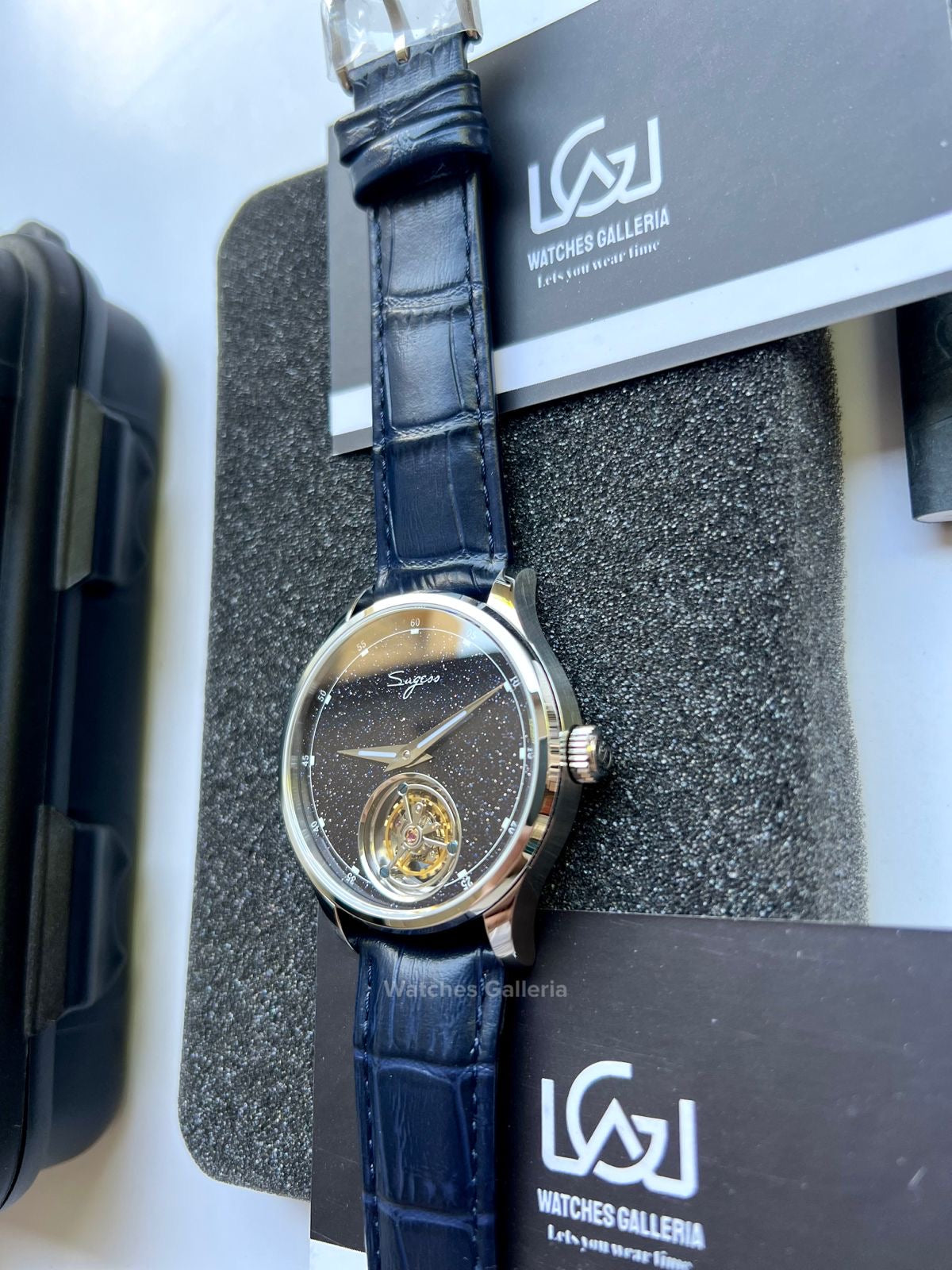 Sugess Tourbillon Master Automatic (Blue) SU8230STRF Watches Galleria
