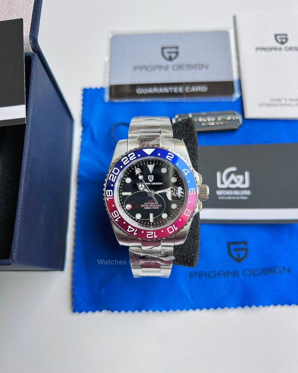 Pagani Design GMT Master Automatic (Pepsi) PD1662