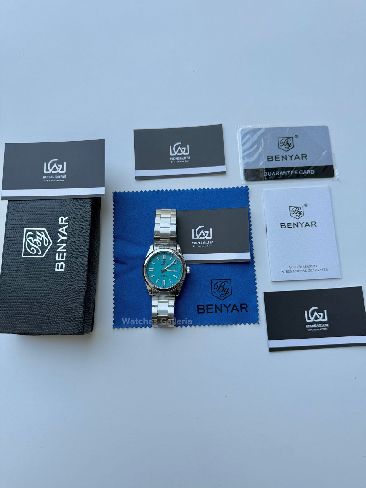 Benyar Oyster Perpetual Automatic (Tifanny Blue) BY5185 Watches Galleria