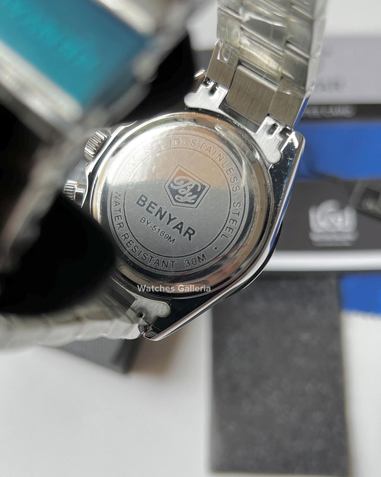 Benyar Daytona Quartz (Silver) BY5169