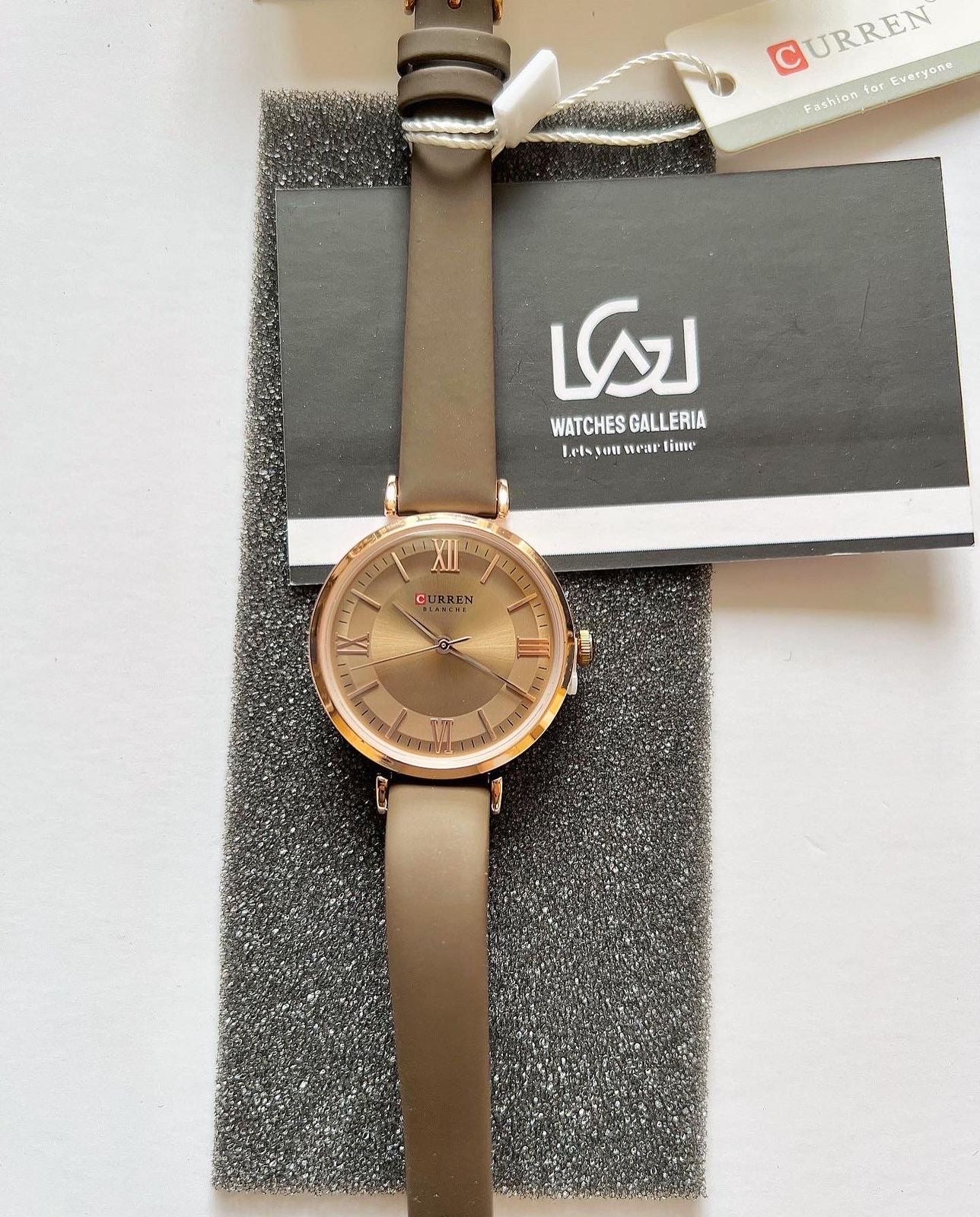 Curren Ladies Watch (Light Brown) C9079
