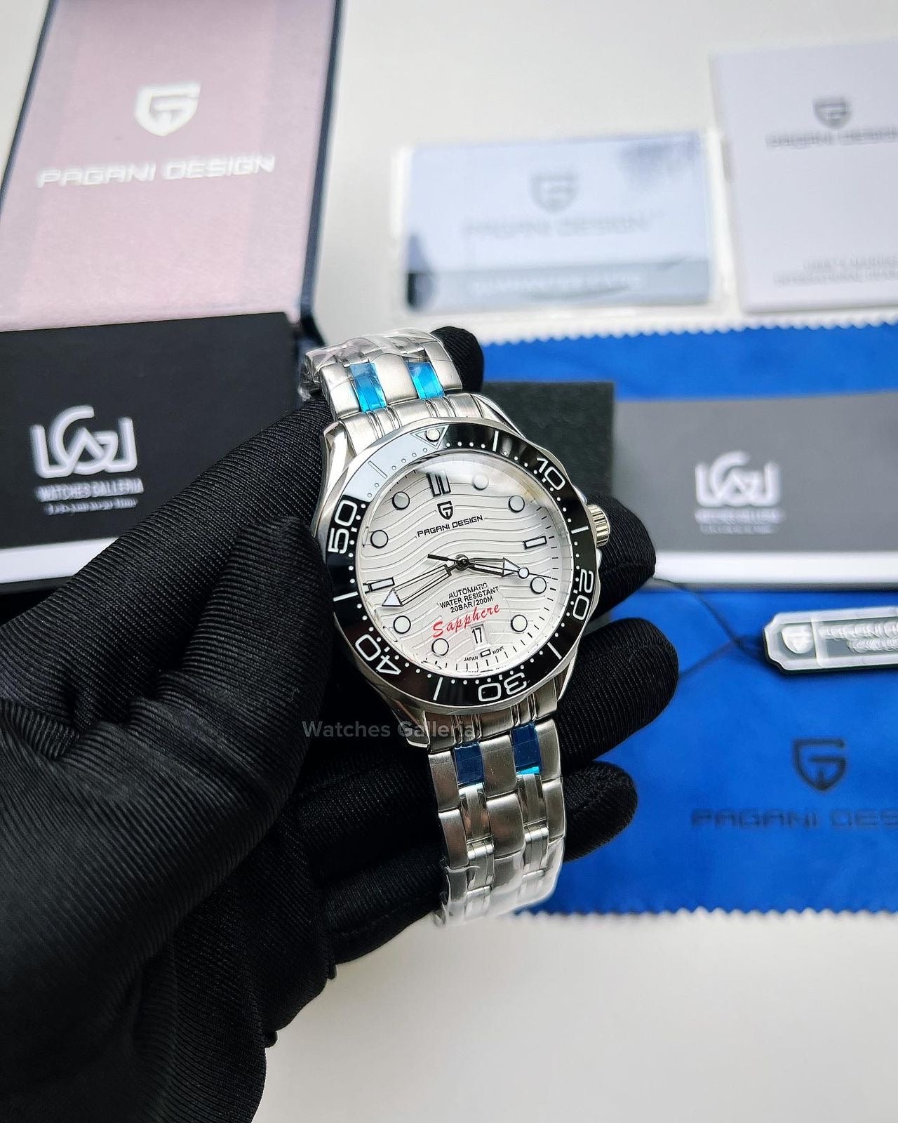Pagani Design Seamaster Diver Automatic (White) PD1685