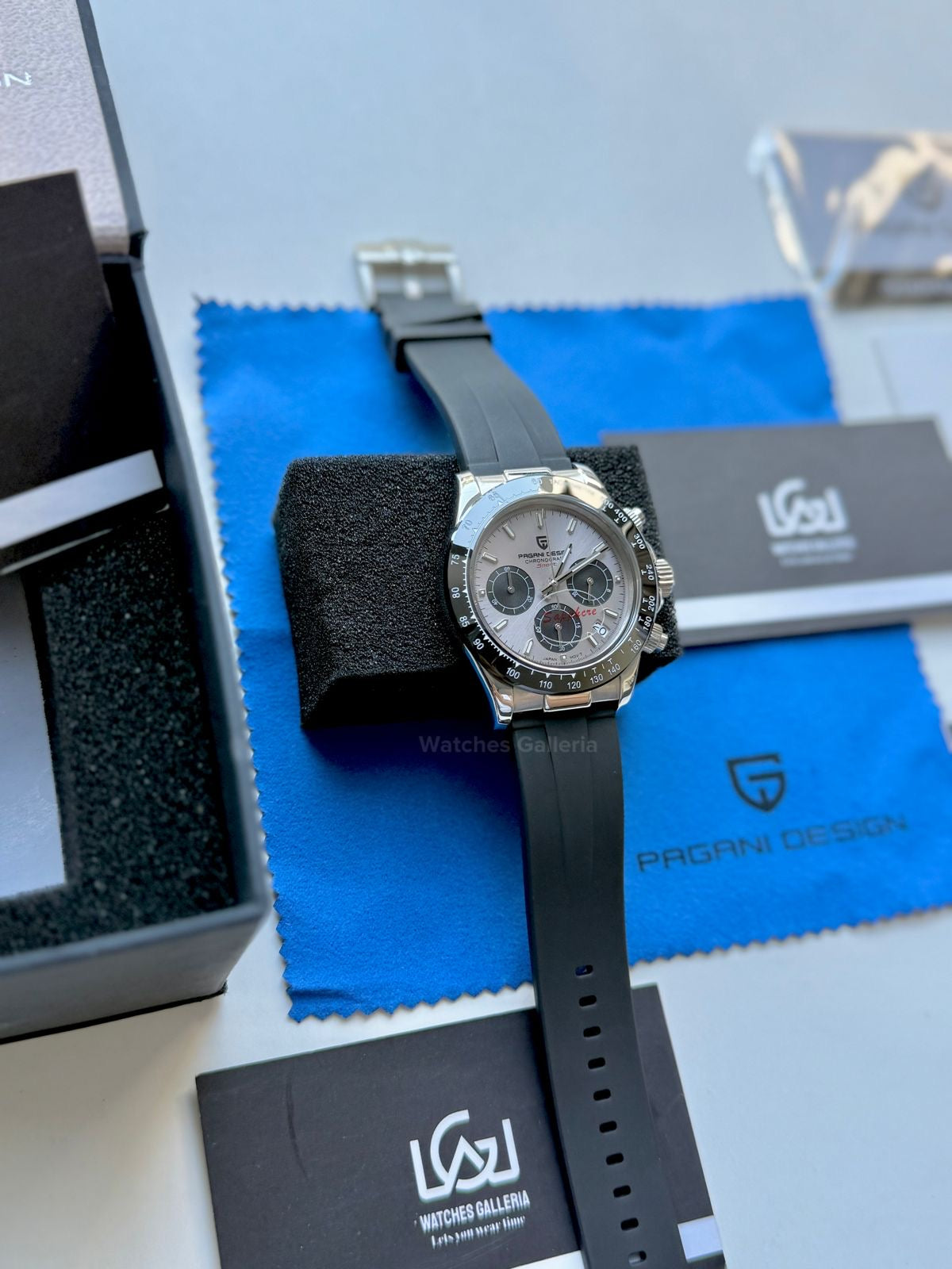 Pagani Design Daytona Quartz (Silver) PD1664