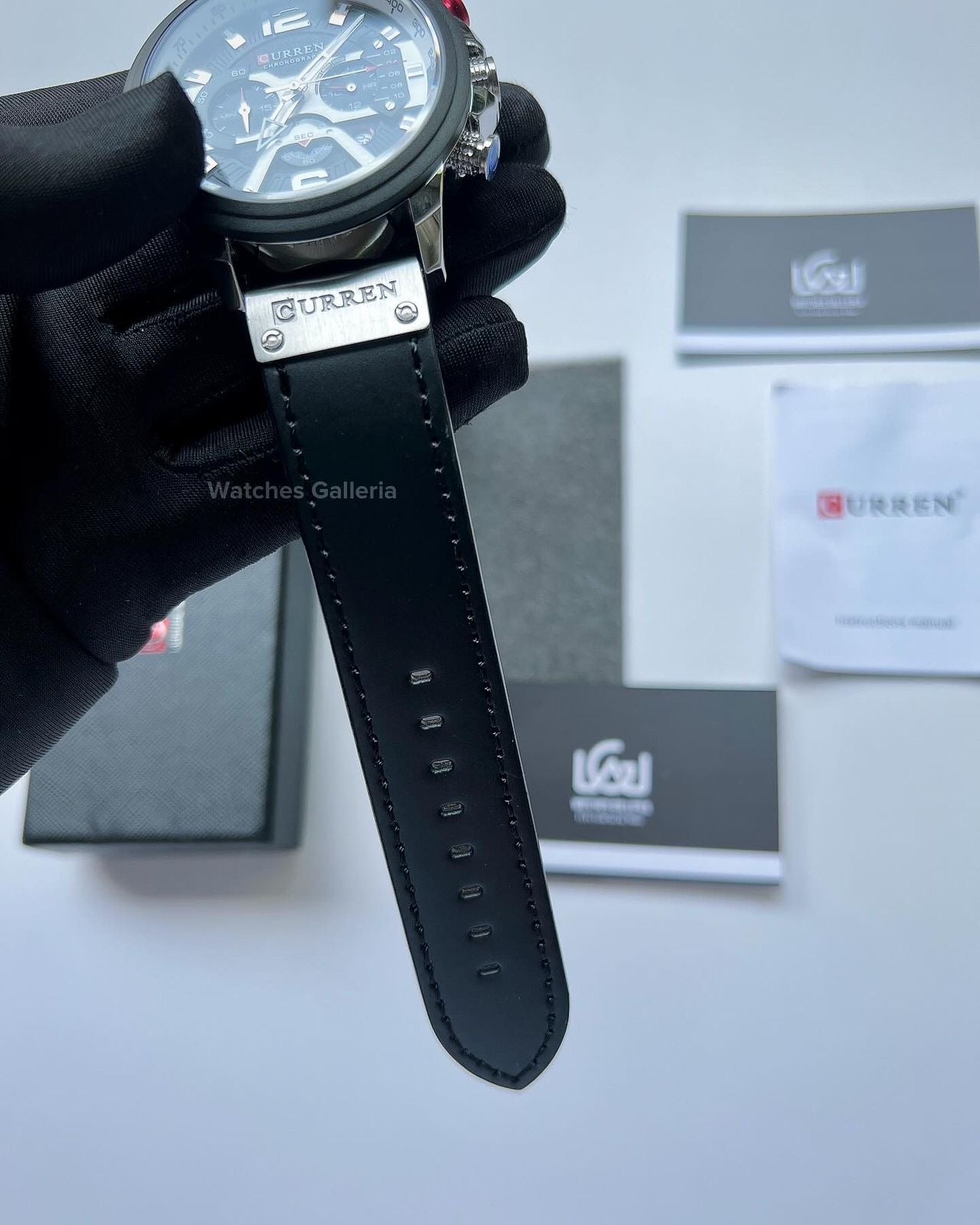 Curren Chronograph (Black) C8329 Watches Galleria