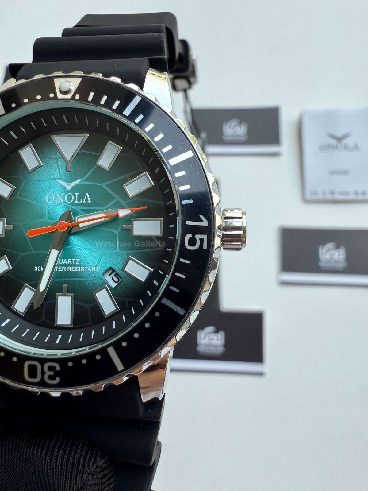 Onola Sports Diving Style Quartz (Blue Gradient) ON3850 Watches Galleria