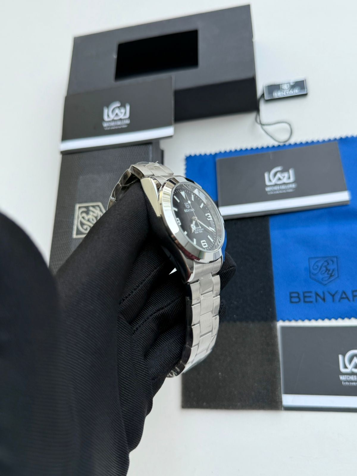 Benyar Explorer Automatic (Black) BY5177 Watches Galleria
