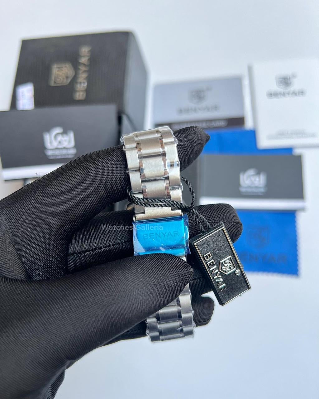 Benyar Black Bay Chronograph Quartz (Blue) BY5194