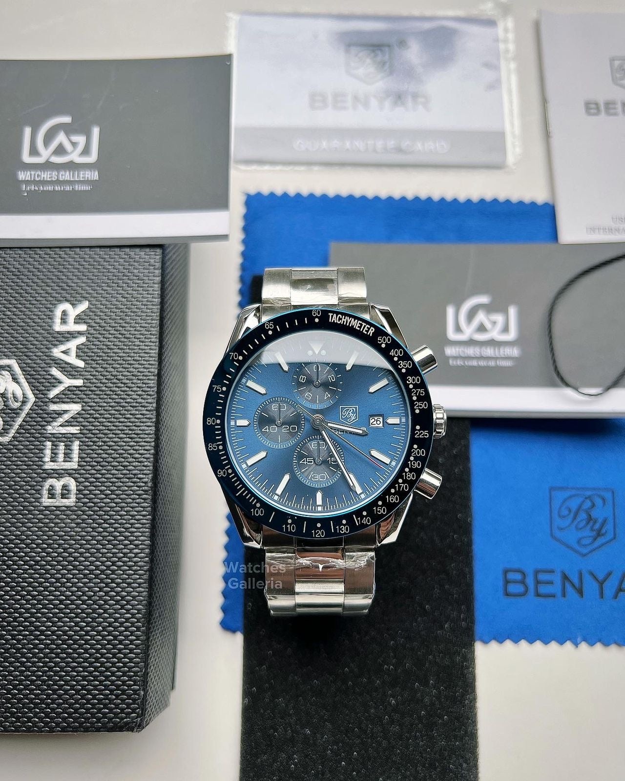 Benyar Speedmaster Quartz (Black) BY5140
