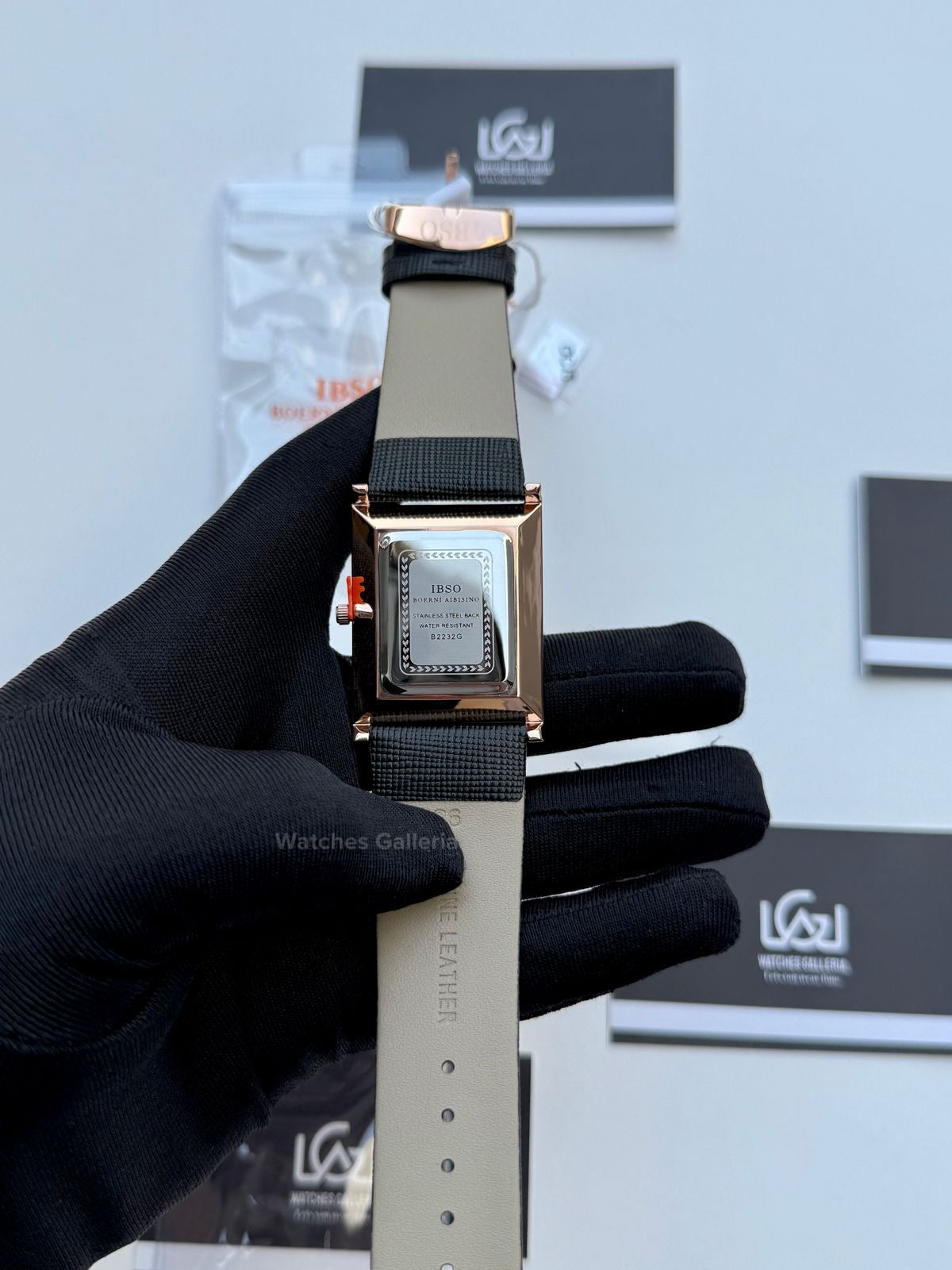 IBSO Tank Watch Quartz (White) IBSO2232 Watches Galleria