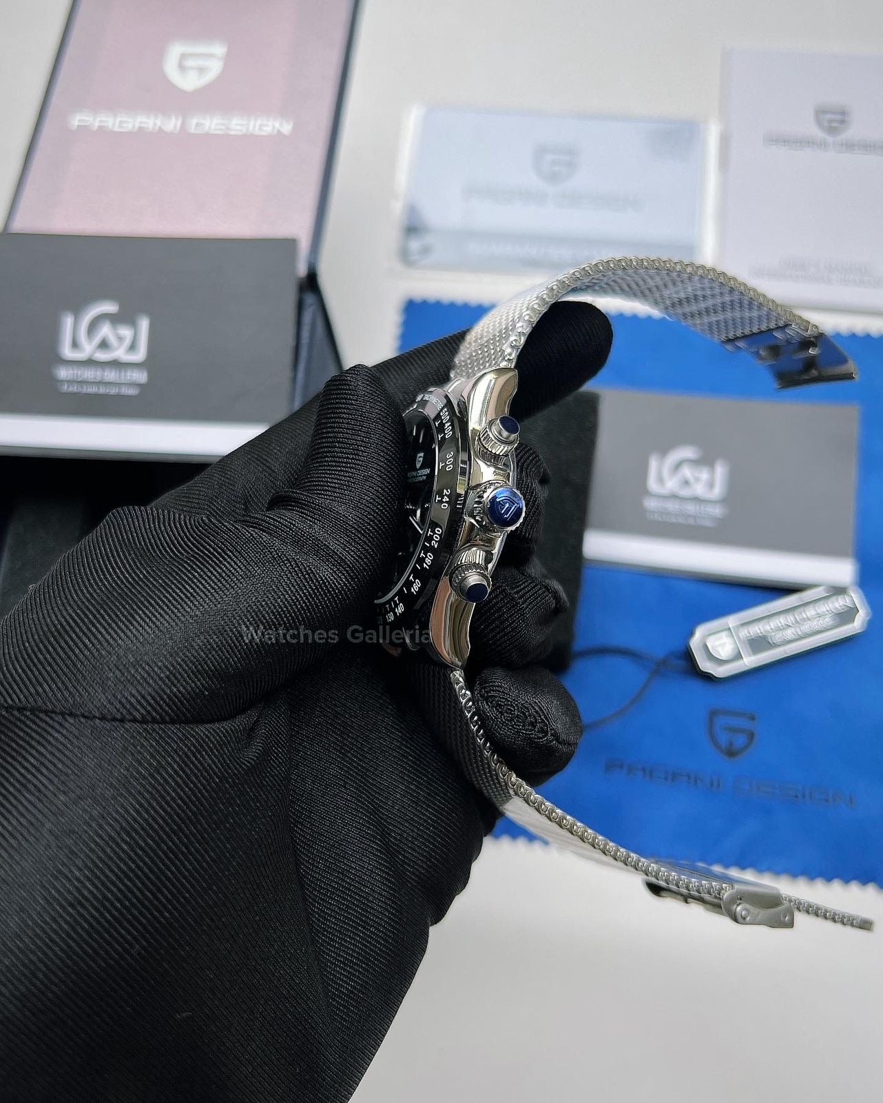 Pagani Design Daytona Quartz (Exclusive Mesh Strap) PD1664
