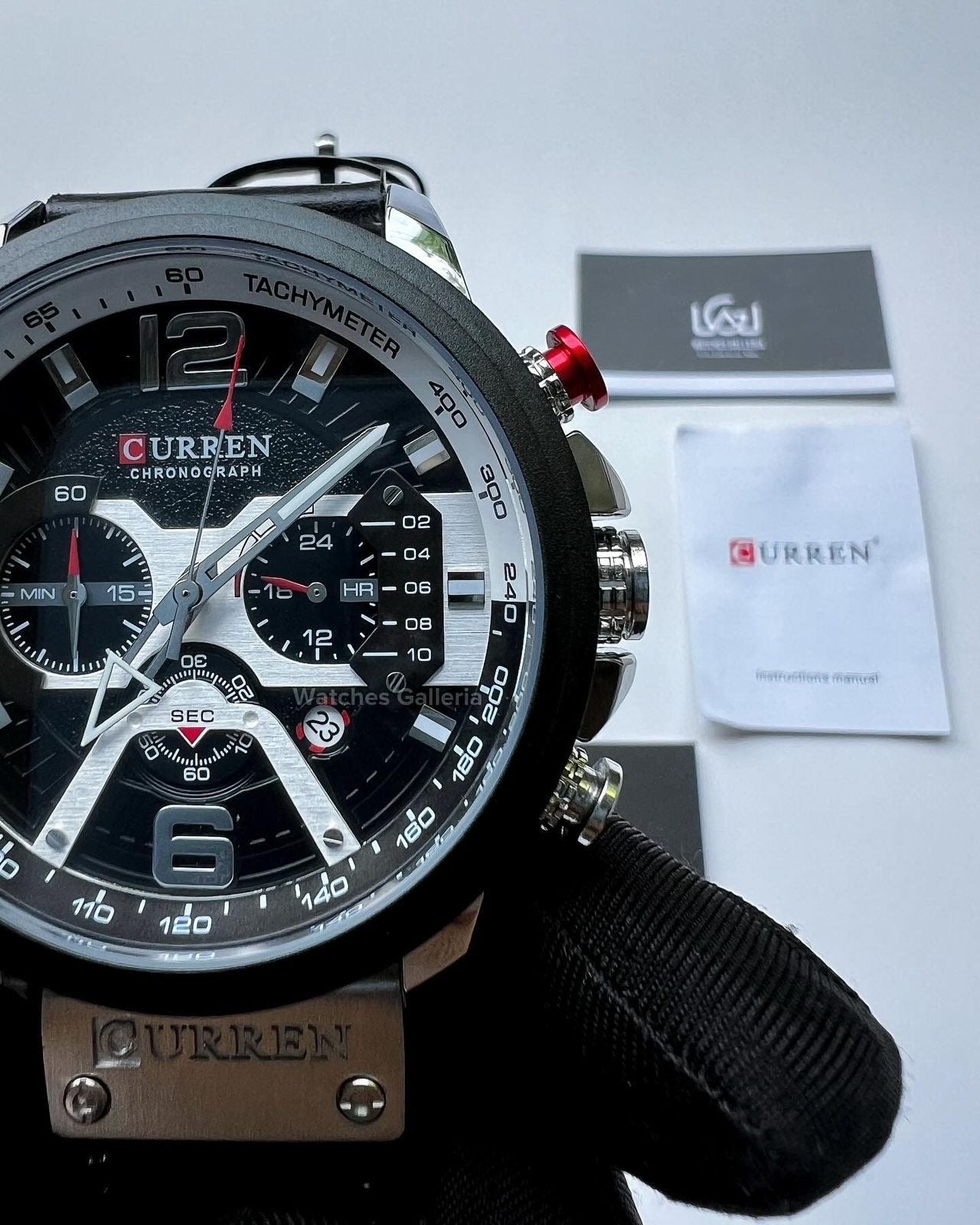 Curren Chronograph (Black) C8329 Watches Galleria