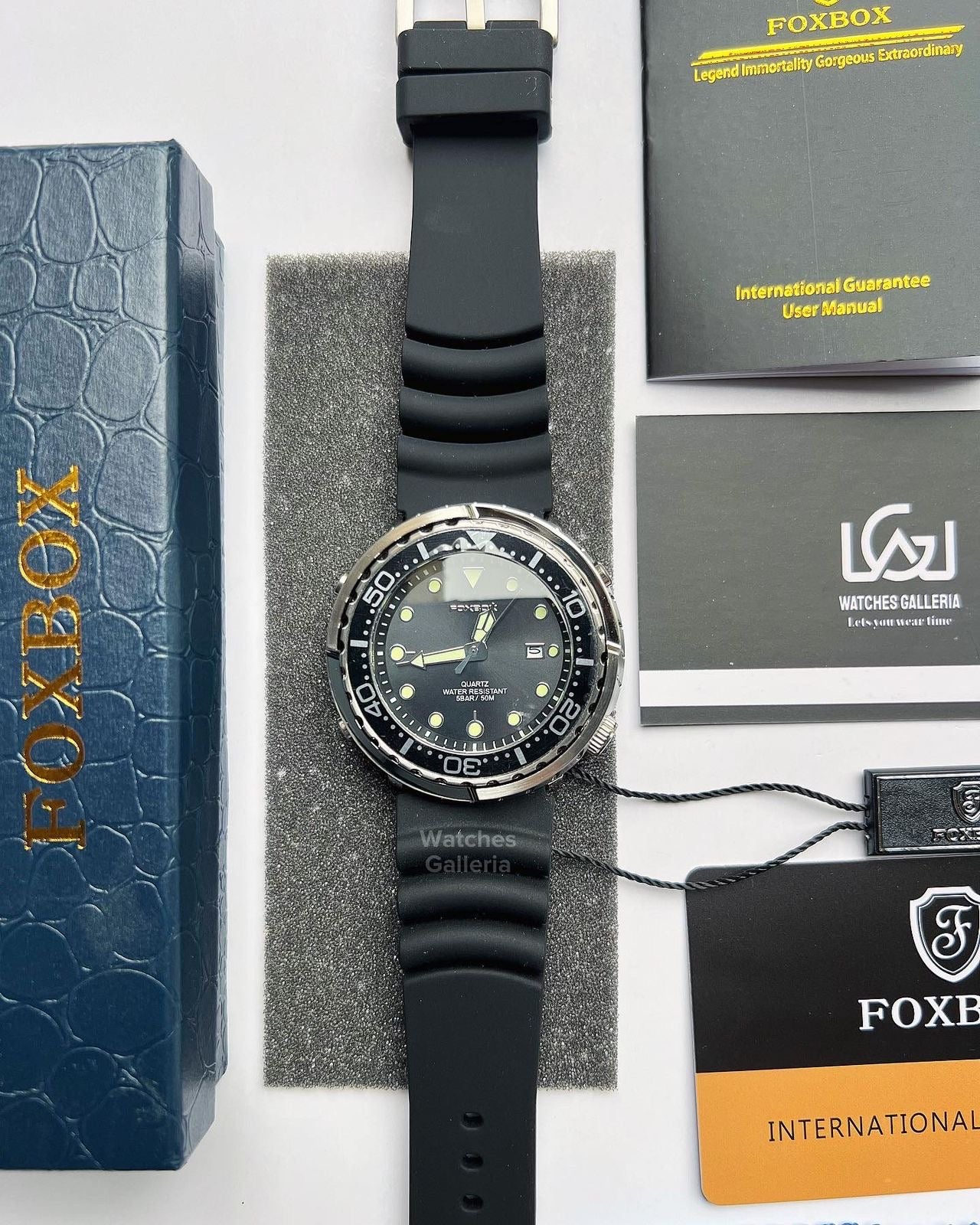 Foxbox Tuna Quartz (Black) FB0024