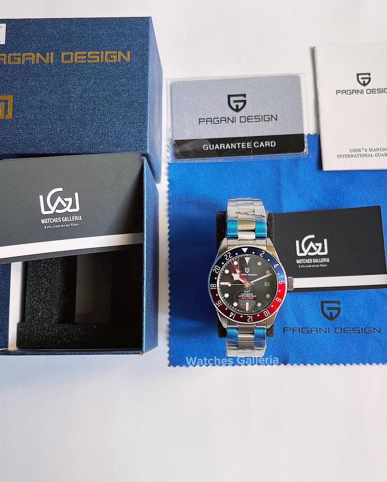 Pagani Design Black Bay GMT (Pepsi) PD1706