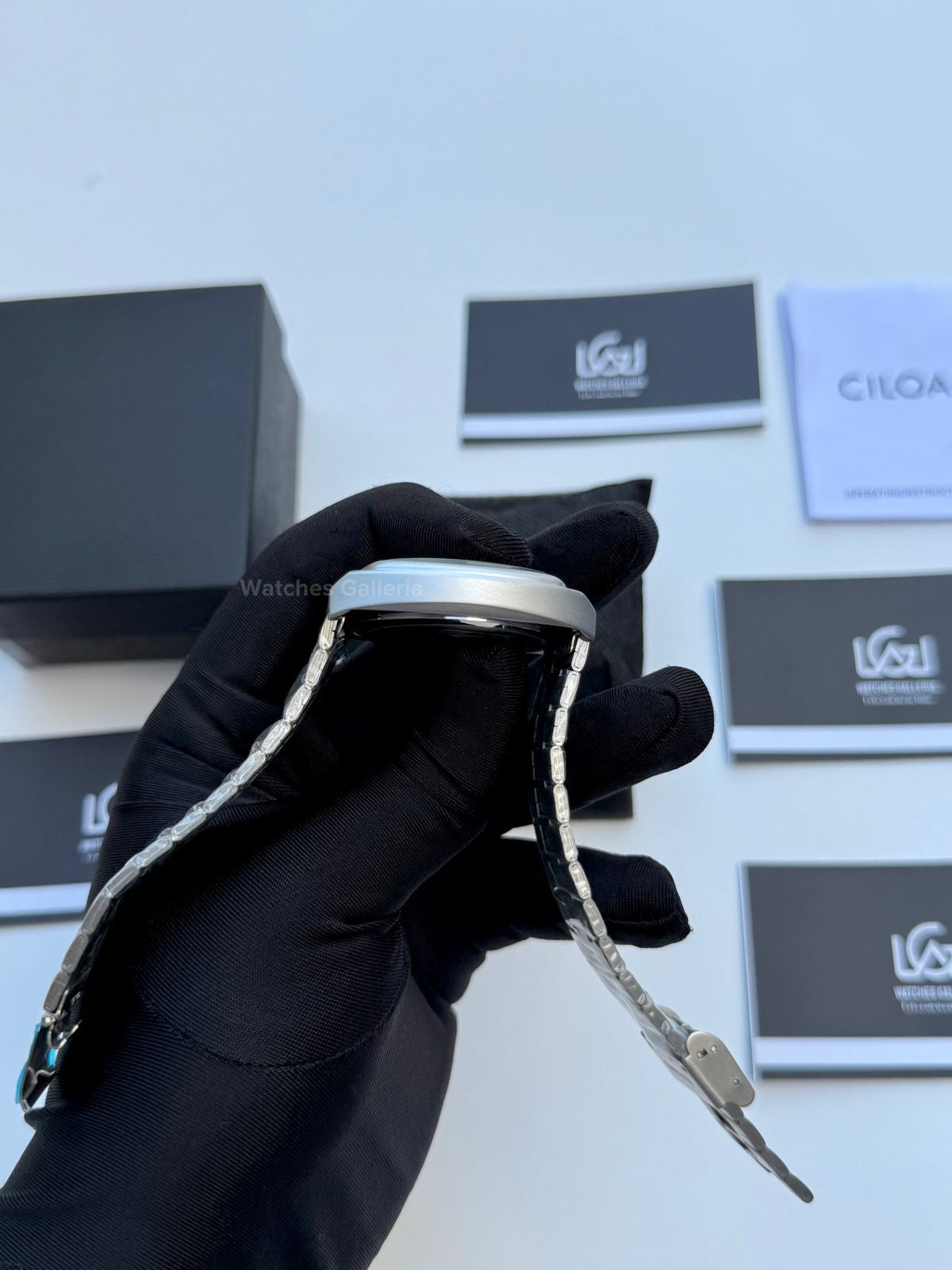 Ciloa Aqua Chronograph Steel Quartz ciloa501 Watches Galleria