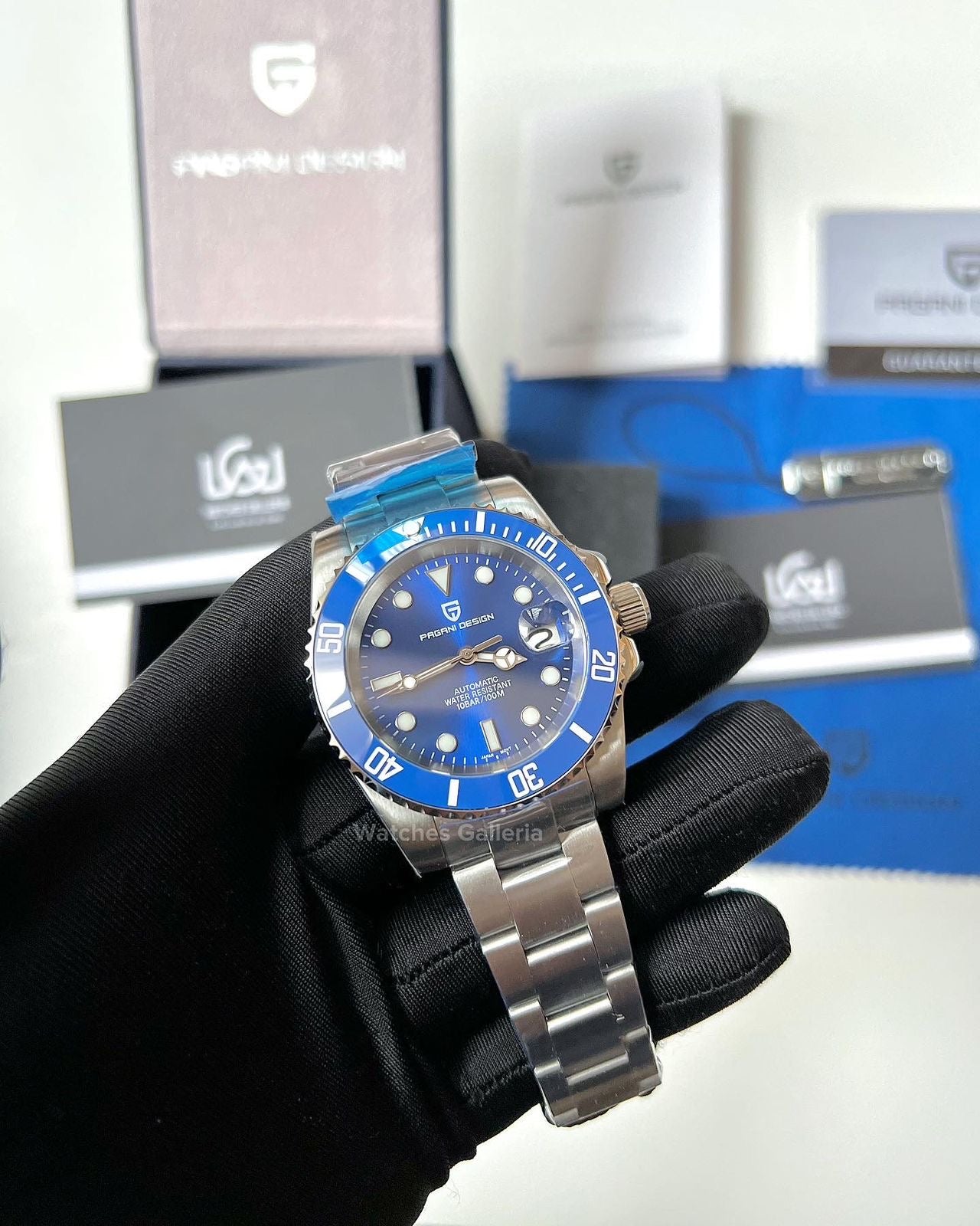 Pagani Design Submariner Automatic (Smurf) PD1661